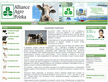 Tablet Screenshot of alliance-ap.pl